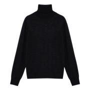 Turtleneck Sweater P.a.r.o.s.h. , Black , Dames