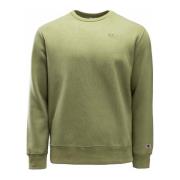 Heren Sweatshirt 219066-Gs554-Cpo Champion , Green , Heren