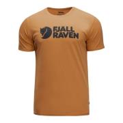 Heren T-shirt Terracota Brown Regular Fit Fjällräven , Brown , Heren