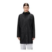 Regenbestendige unisex jas Rains , Black , Dames