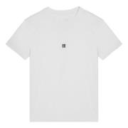 Korte Mouw Ronde Hals T-shirt Givenchy , White , Dames