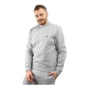 Heren Sweater Grijs Katoen Lacoste , Gray , Heren