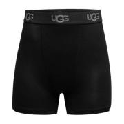 Dames Boxershorts Zwart UGG , Black , Dames