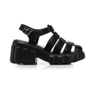 Zwarte Sandalen Megan M33835-Ak008 Melissa , Black , Dames