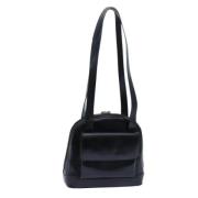 Pre-owned Leather gucci-bags Gucci Vintage , Black , Dames