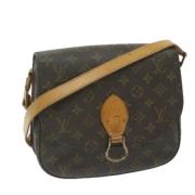 Pre-owned Canvas shoulder-bags Louis Vuitton Vintage , Brown , Dames