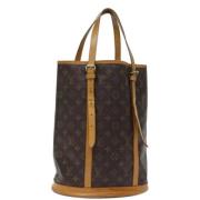 Pre-owned Canvas shoulder-bags Louis Vuitton Vintage , Brown , Dames