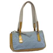 Pre-owned Nylon handbags Prada Vintage , Blue , Dames