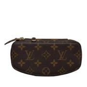 Pre-owned Canvas wallets Louis Vuitton Vintage , Brown , Dames