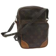 Pre-owned Canvas louis-vuitton-bags Louis Vuitton Vintage , Brown , Da...