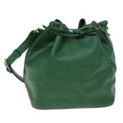 Pre-owned Leather louis-vuitton-bags Louis Vuitton Vintage , Green , D...