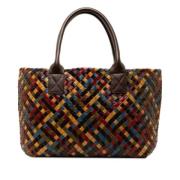 Pre-owned Leather handbags Bottega Veneta Vintage , Brown , Dames