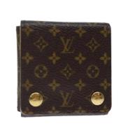 Pre-owned Canvas pouches Louis Vuitton Vintage , Brown , Dames