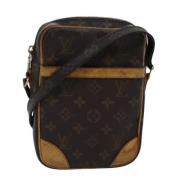 Pre-owned Canvas louis-vuitton-bags Louis Vuitton Vintage , Brown , Da...