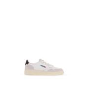 Leren Medalist Lage Sneakers Autry , White , Heren