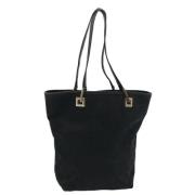 Pre-owned Canvas totes Gucci Vintage , Black , Dames