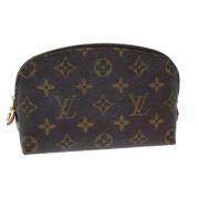 Pre-owned Canvas pouches Louis Vuitton Vintage , Brown , Dames