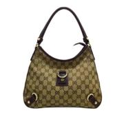 Pre-owned Leather gucci-bags Gucci Vintage , Brown , Dames