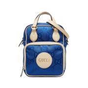 Pre-owned Leather gucci-bags Gucci Vintage , Blue , Dames