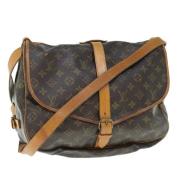 Pre-owned Canvas louis-vuitton-bags Louis Vuitton Vintage , Brown , Da...