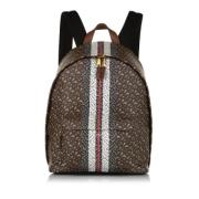 Pre-owned Canvas backpacks Burberry Vintage , Brown , Dames