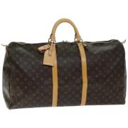 Pre-owned Canvas travel-bags Louis Vuitton Vintage , Brown , Dames