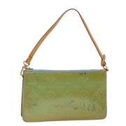 Pre-owned Leather louis-vuitton-bags Louis Vuitton Vintage , Green , D...