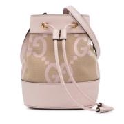 Pre-owned Leather gucci-bags Gucci Vintage , Pink , Dames