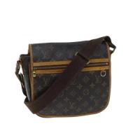 Pre-owned Canvas shoulder-bags Louis Vuitton Vintage , Brown , Dames