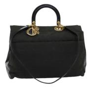 Pre-owned Nylon handbags Dior Vintage , Black , Dames