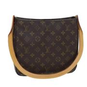 Pre-owned Canvas handbags Louis Vuitton Vintage , Brown , Dames