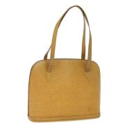 Pre-owned Leather louis-vuitton-bags Louis Vuitton Vintage , Yellow , ...