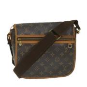 Pre-owned Canvas shoulder-bags Louis Vuitton Vintage , Brown , Dames