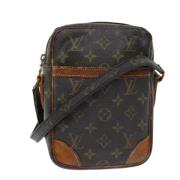 Pre-owned Canvas louis-vuitton-bags Louis Vuitton Vintage , Brown , Da...