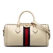 Pre-owned Leather gucci-bags Gucci Vintage , White , Dames