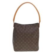 Pre-owned Canvas louis-vuitton-bags Louis Vuitton Vintage , Brown , Da...