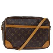 Pre-owned Canvas louis-vuitton-bags Louis Vuitton Vintage , Brown , Da...