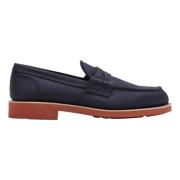 Klassieke Leren Loafer Schoen Church's , Blue , Heren