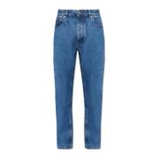 Jeans met rechte pijpen Palm Angels , Blue , Heren