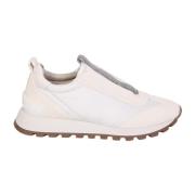 Witte Sneakers met Kralen voor Dames Brunello Cucinelli , White , Dame...