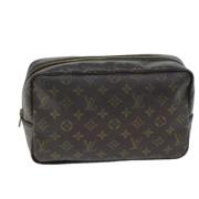 Pre-owned Canvas clutches Louis Vuitton Vintage , Brown , Dames