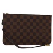 Pre-owned Canvas shoulder-bags Louis Vuitton Vintage , Brown , Dames