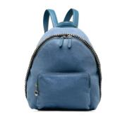 Pre-owned Canvas backpacks Stella McCartney Pre-owned , Blue , Dames