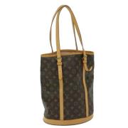 Pre-owned Canvas shoulder-bags Louis Vuitton Vintage , Brown , Dames