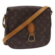 Pre-owned Canvas louis-vuitton-bags Louis Vuitton Vintage , Brown , Da...