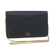 Pre-owned Canvas dior-bags Dior Vintage , Blue , Dames