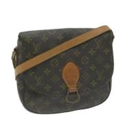 Pre-owned Canvas shoulder-bags Louis Vuitton Vintage , Brown , Dames