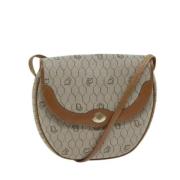 Pre-owned Leather dior-bags Dior Vintage , Beige , Dames