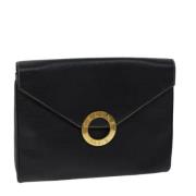 Pre-owned Leather celine-bags Celine Vintage , Black , Dames