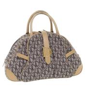 Pre-owned Canvas handbags Dior Vintage , Beige , Dames